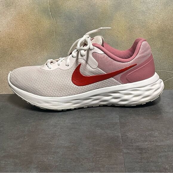 Nike Revolution 6 Next Nature DC3729-601 Women's Soft Pink/Red Sneakers Size 8.5 - Picture 11 of 16